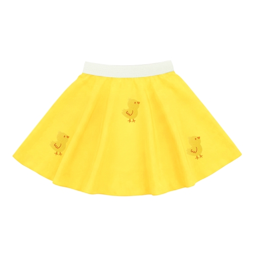 SPÓDNICZKA KURCZACZKI PONGEE ŻÓŁTA S/M