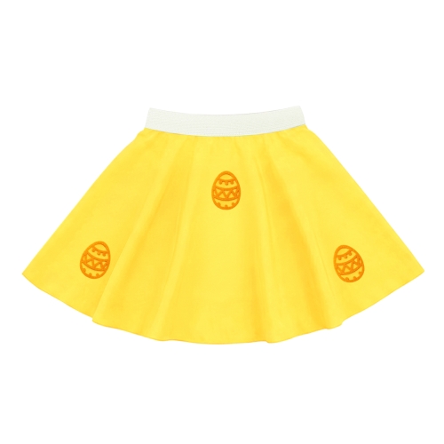 SPÓDNICZKA PISANKI PONGEE ŻÓŁTA S/M