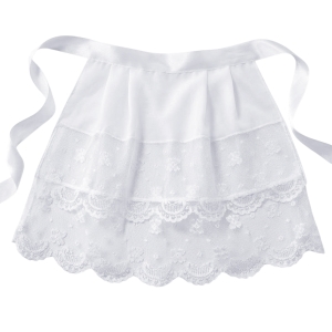 FARTUSZEK LUDOWY KRAKOWIANKA BIAŁY XL