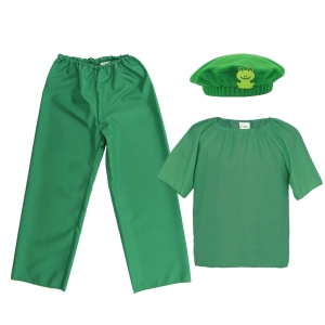 ZESTAW ŻABKA ZIELONY 134-140 3el