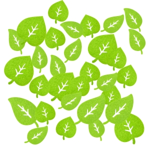 ZESTAW LIŚCI WIOSENNYCH JANOZIELONY MIX 36szt