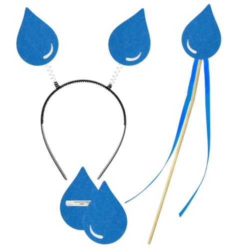 ZESTAW WODA NIEBIESKI 3el