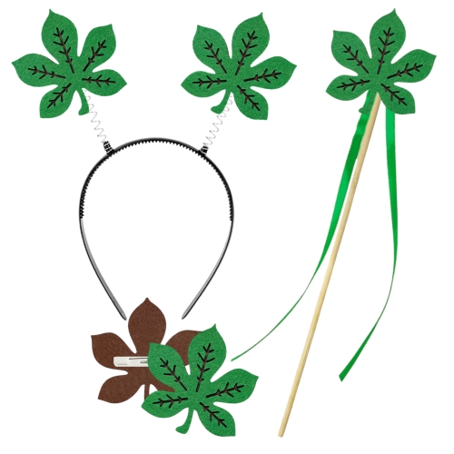 ZESTAW LIŚĆ KASZTANOWCA 3el