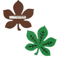 ZESTAW LIŚĆ KASZTANOWCA M/L 4el