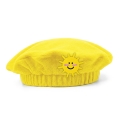 BERET SŁONECZKO POLAROWY ŻÓŁTY