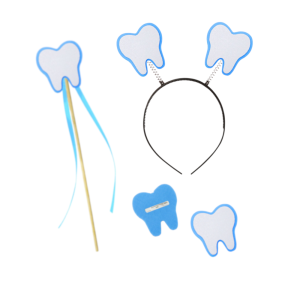 ZESTAW WRÓŻKA ZĘBUSZKA BIAŁY 3el