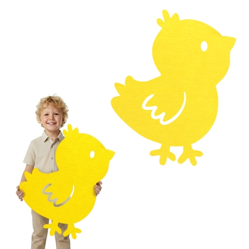 MAXI FRONT KURCZACZEK FILCOWY ŻÓŁTY 48,5x35,5cm