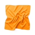 CHUSTA PONGEE POMARAŃCZOWA 48x48cm