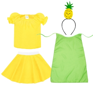 ZESTAW ANANAS ŻÓŁTY 98-110 5el