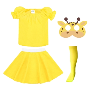 ZESTAW ŻYRAFA ŻÓŁTY 98-110 4el