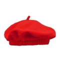 ZESTAW BERET CZERWONY 134-140 3el