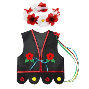 ZESTAW KRAKOWIANKA CZARNY 98-110 2el