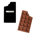 PRZYPINKA CZEKOLADA FILCOWA JASNOBRĄZOWA 7x4,5cm