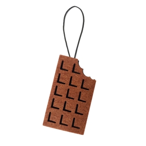 ZAWIESZKA CZEKOLADA FILCOWY JASNOBRĄZOWY