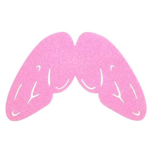 SKRZYDŁA OWAD FILCOWE RÓŻOWE 58x45cm