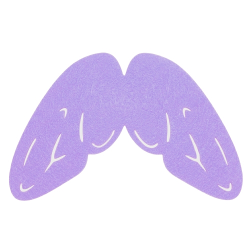 SKRZYDŁA OWAD FILCOWE FIOLETOWE 58x45cm