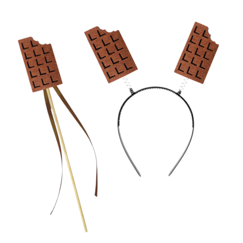 ZESTAW CZEKOLADA JASNOBRĄZOWY 2el