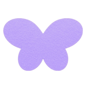 SKRZYDŁA MOTYLEK FILCOWE FIOLETOWE 54x35,5cm