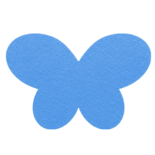 SKRZYDŁA MOTYLEK FILCOWE NIEBIESKIE 54x35,5cm