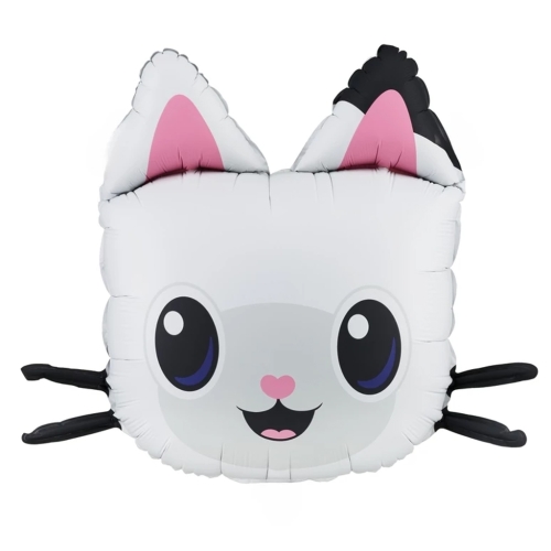 BALON PARTY DECO KICIUŚ PANDUŚ KOCI DOMEK GABI 31" 78cm