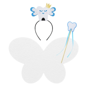 ZESTAW WRÓŻKA ZĘBUSZKA BIAŁY 3el