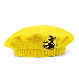 BERET WIEDŹMA POLAR ŻÓŁTY