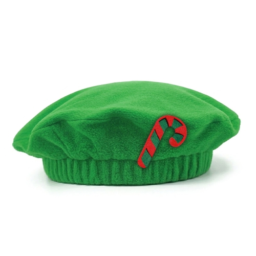 BERET LASKA CUKROWA POLAR ZIELONY