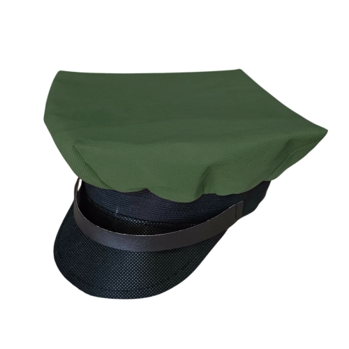 CZAPKA ROGATYWKA Z DASZKIEM WIGOFIL CIEMNOZIELONA 