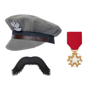 ZESTAW PIŁSUDSKI SZARO-CZARNY 3el