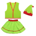 ZESTAW ELF ZIELONY 116-128 3el