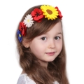 ZESTAW WIOSNA ZIELONY PELERYNA 55cm 4el