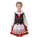 STRÓJ KRAKOWIANKA BIAŁO-CZARNY 116-128 5el