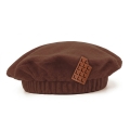 BERET CZEKOLADA POLAR BRĄZOWY