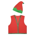 ZESTAW ELF CZERWONY 116-128 2el