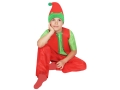 ZESTAW ELF CZERWONY 116-128 3el