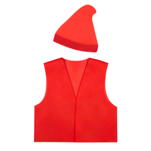 ZESTAW KRASNAL CZERWONY 146-158 2el