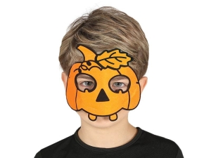 PÓŁMASKA DYNIA POMARAŃCZOWA