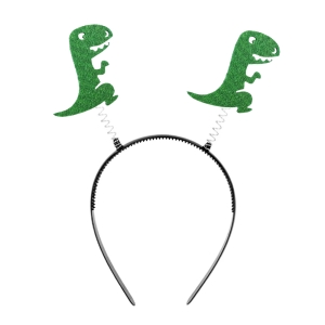 OPASKA DINOZAUR FRONT FILCOWA ZIELONA