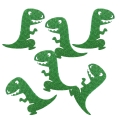 SPÓDNICZKA DINOZAURY FRONT PONGEE JASNOZIELONA M
