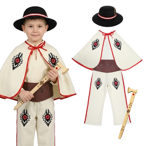 ZESTAW GÓRAL ECRU 116-128 5el