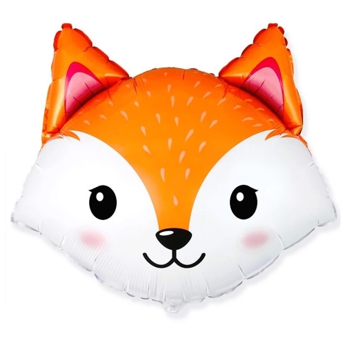 BALON FLEXMETAL LISEK POMARAŃCZOWY 25'' 63cm