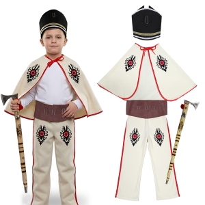 ZESTAW GÓRAL ECRU 134-140 5el