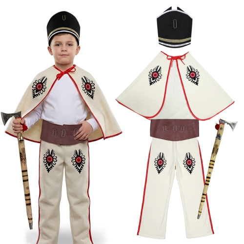 ZESTAW GÓRAL ECRU 116-128 5el