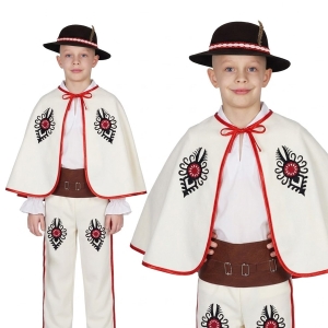 ZESTAW GÓRAL ECRU 134-140 4el