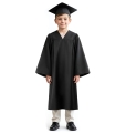 TOGA ABSOLWENTA PONGEE CZARNA 98-110