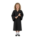 TOGA ABSOLWENTA PONGEE CZARNA 98-110