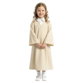 TOGA ABSOLWENTA PONGEE ECRU 134-140