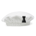 ZESTAW FIGURA SZACHOWA WIEŻA CZARNO-BIAŁY 146-158 3el
