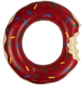 KOŁO DMUCHANE DONUT BRĄZOWE PLAŻOWE PĄCZEK