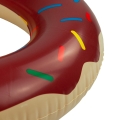 KOŁO DMUCHANE DONUT BRĄZOWE PLAŻOWE PĄCZEK